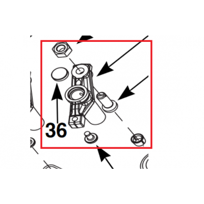 Cross bar assembly, A304003E 