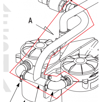 TUBE, OIL SEPARATOR 